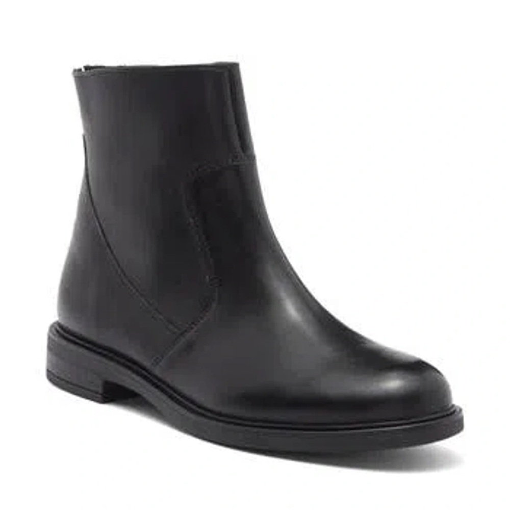 Paul Green Rook Ankle Boots Booties Black Leather UK 6.5 US 9